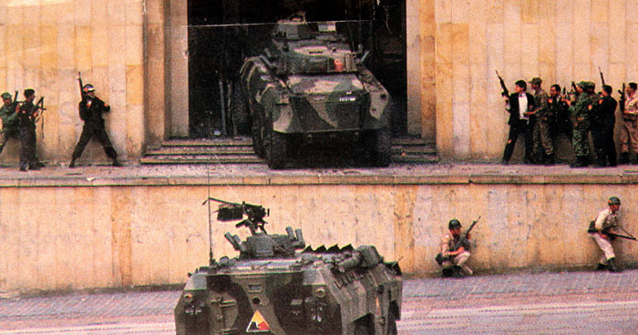 palacio de justicia ataque